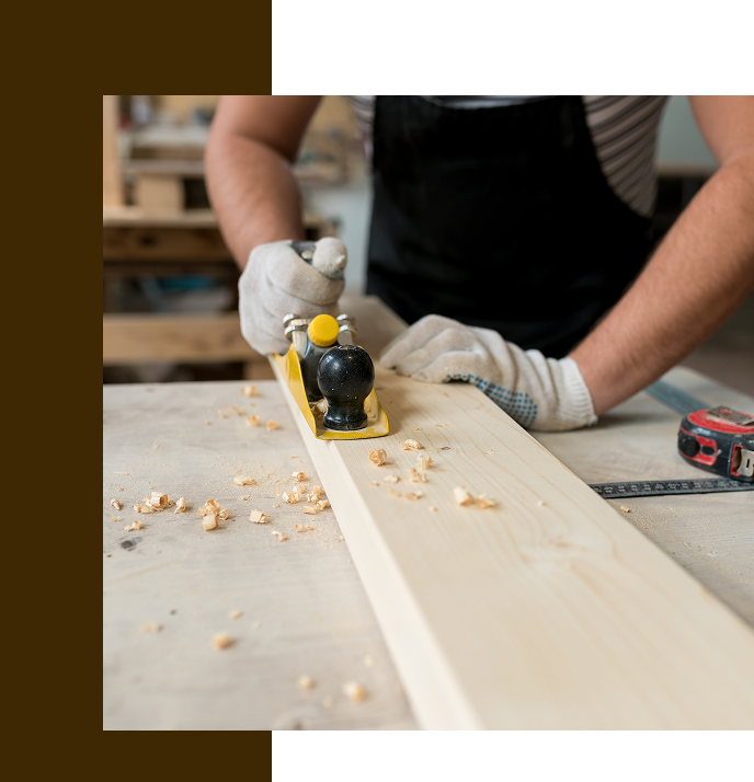 Modern Interior with WPC Doors