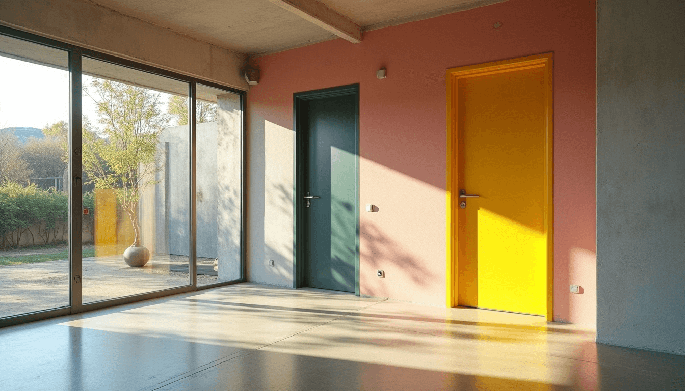 Modern WPC Doors Interior